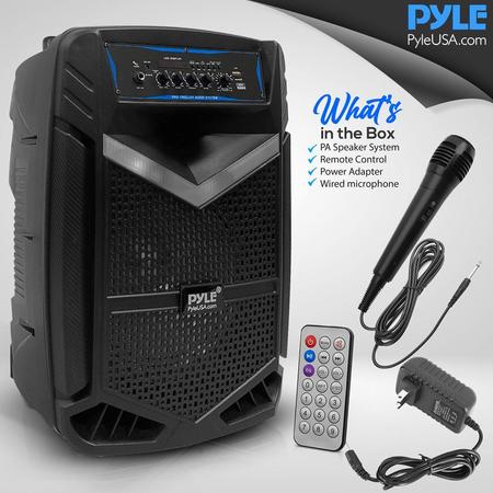 Pyle 12 Inch Portable Speaker PPHP1242B